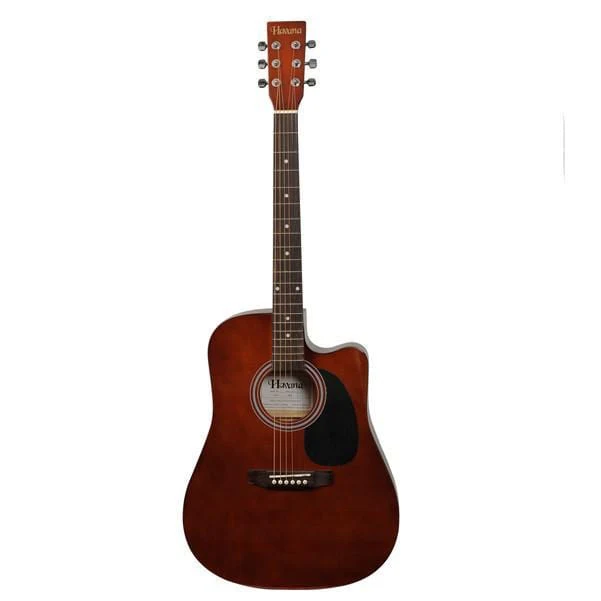 Havana 41 Inch Cutaway Acoustic Guitar - Image 2