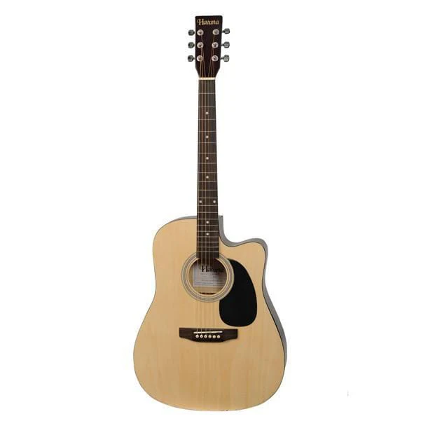 Havana 41 Inch Cutaway Acoustic Guitar - Image 6