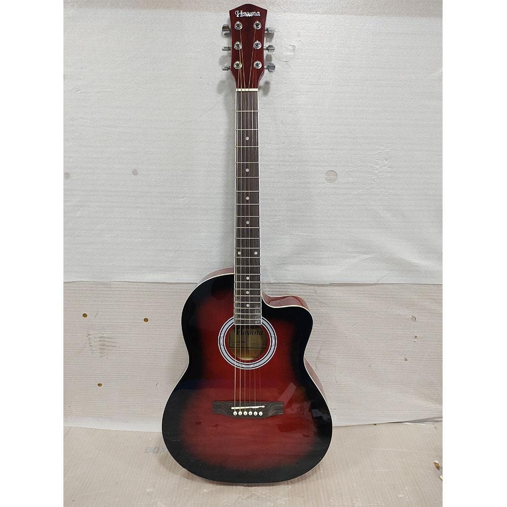 Havana AAG-39 Inch Cutaway Acoustic Guitar - Open Box B Stock