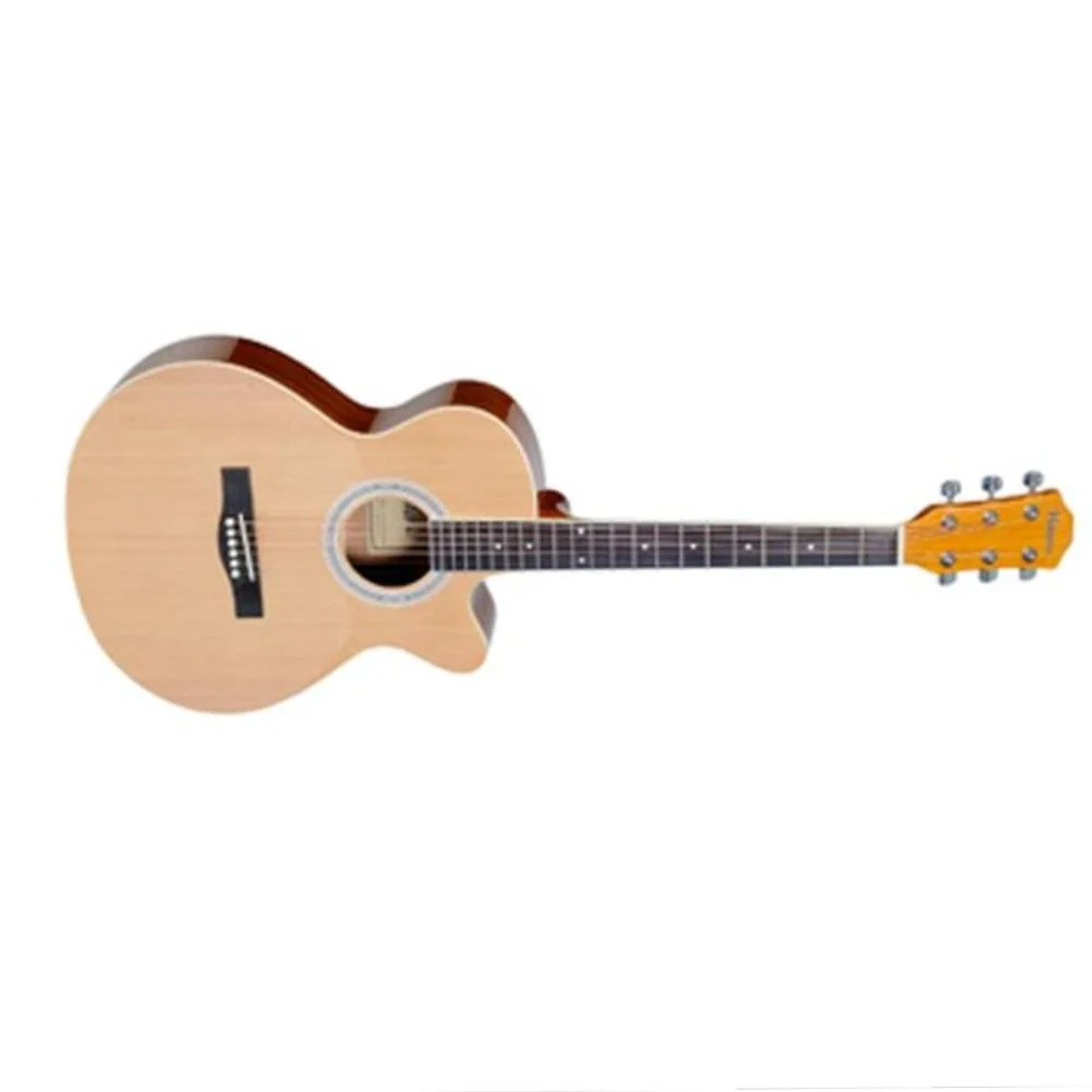 Havana FA391c 39-Inch Cutaway Acoustic Guitar - Image 4