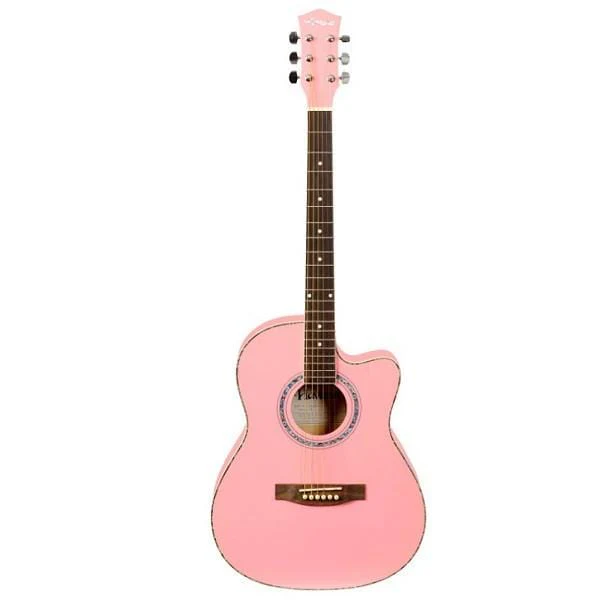Havana FA391c 39-Inch Cutaway Acoustic Guitar - Image 5
