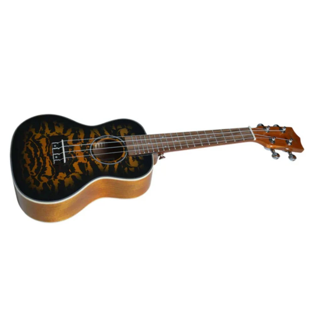 Havana QUK24 Tiger Flame Concert Ukulele - Image 3