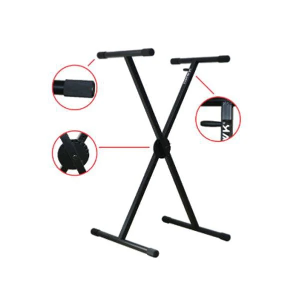 Hawk HX-003 Single X-Braced Keyboard Stand