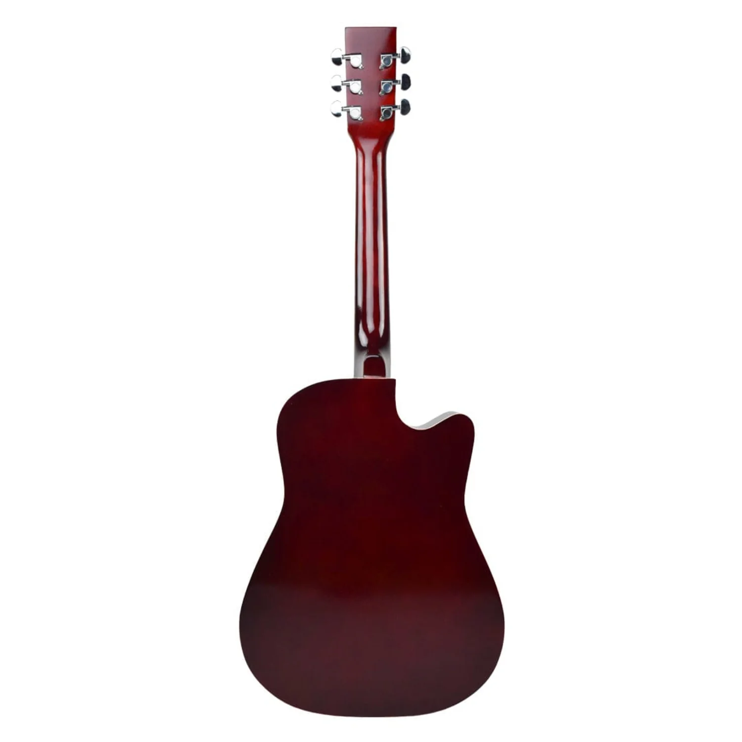 Henrix 38C 38 Inch Cutaway Acoustic Guitar with Dual Action Truss Rod, Gigbag, Picks, String Set, Strap, Cloth & Ebook - Image 112