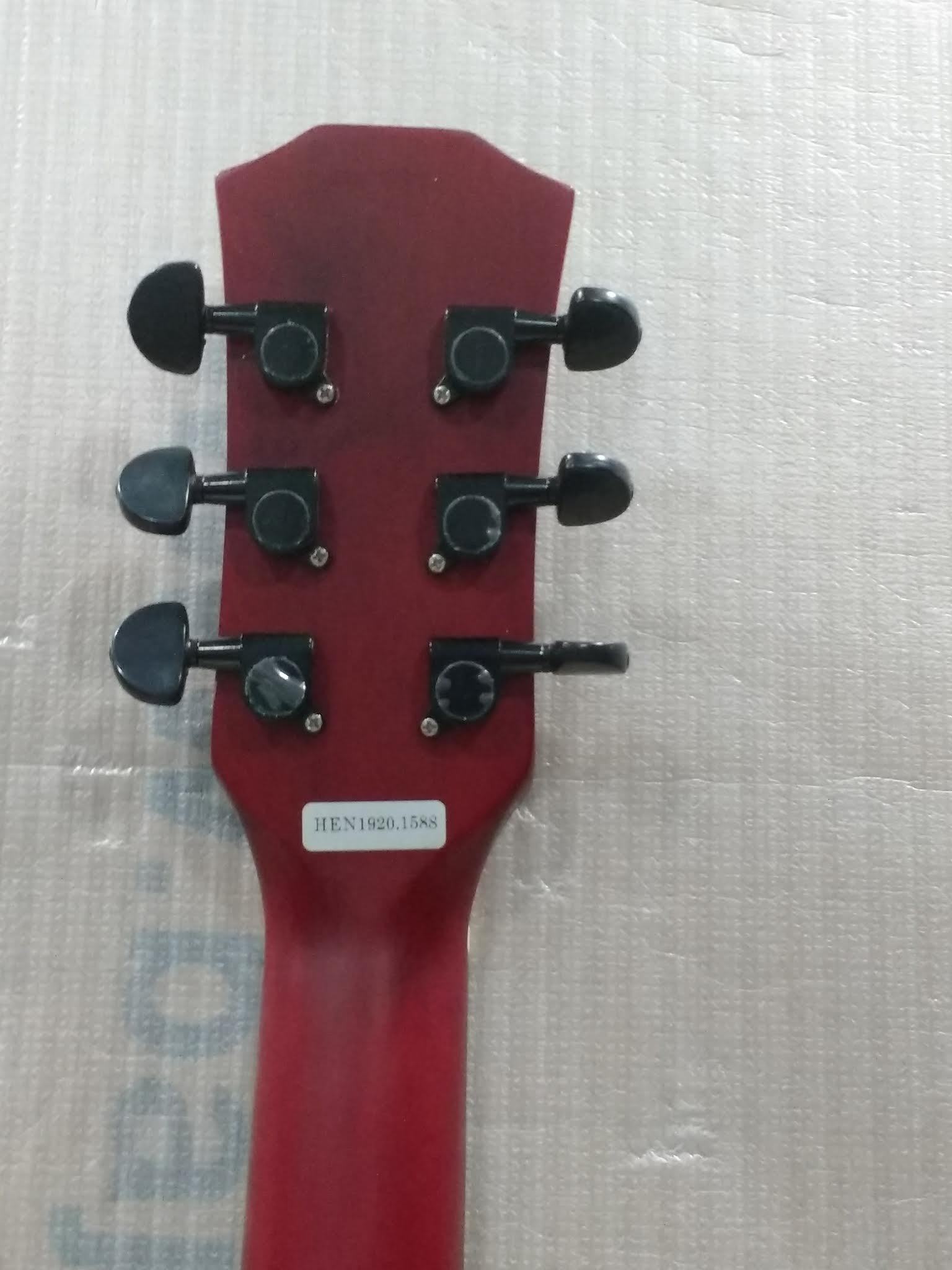 Henrix 38C Cutaway Acoustic Guitar - Red Burst - Open Box - Image 3