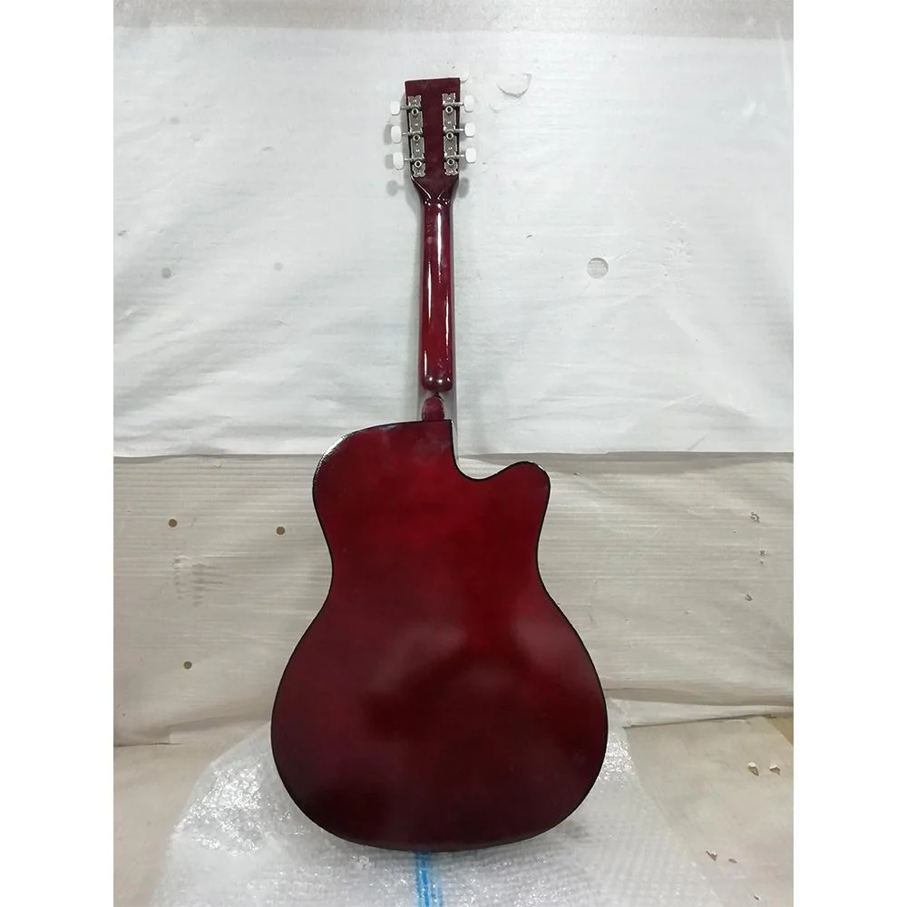 Henrix 38C Cutaway Left-Handed Acoustic Guitar - Open Box B Stock - Image 48