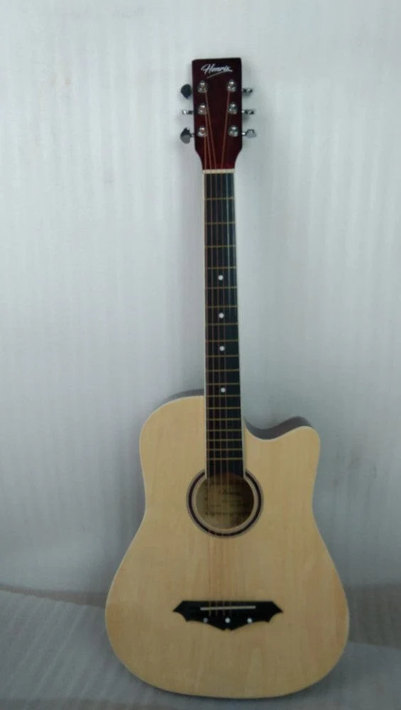 Henrix 38C Cutaway Acoustic Guitar - Natural - Open Box B Stock - Image 60