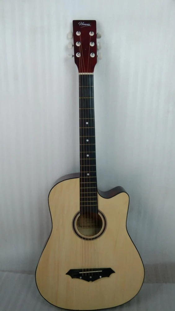 Henrix 38C Cutaway Acoustic Guitar - Natural - Open Box B Stock - Image 74