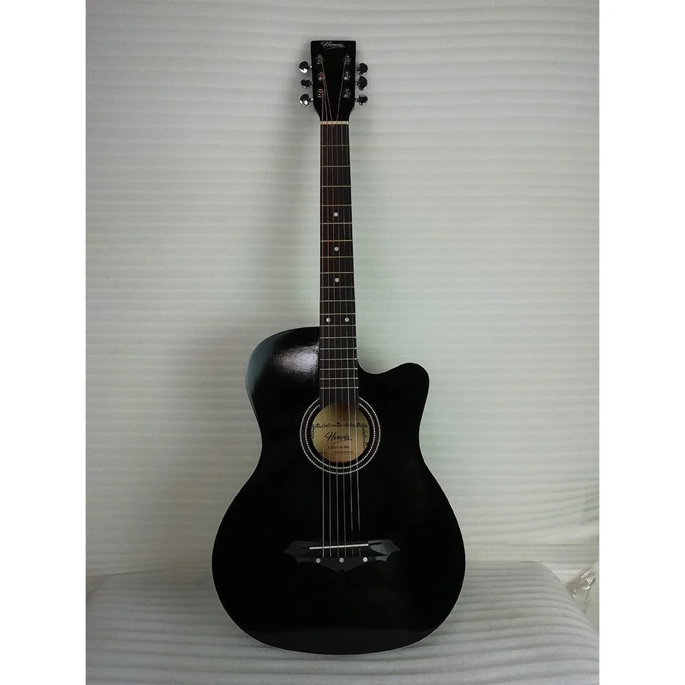 Henrix 38C Cutaway Acoustic Guitar - Open Box B Stock - Image 18