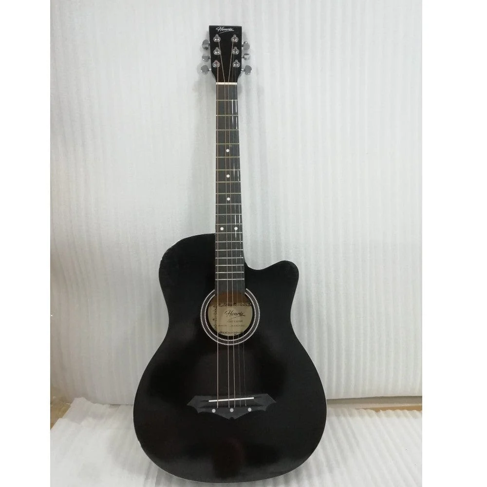 Henrix 38C Cutaway Acoustic Guitar - Open Box B Stock - Image 26