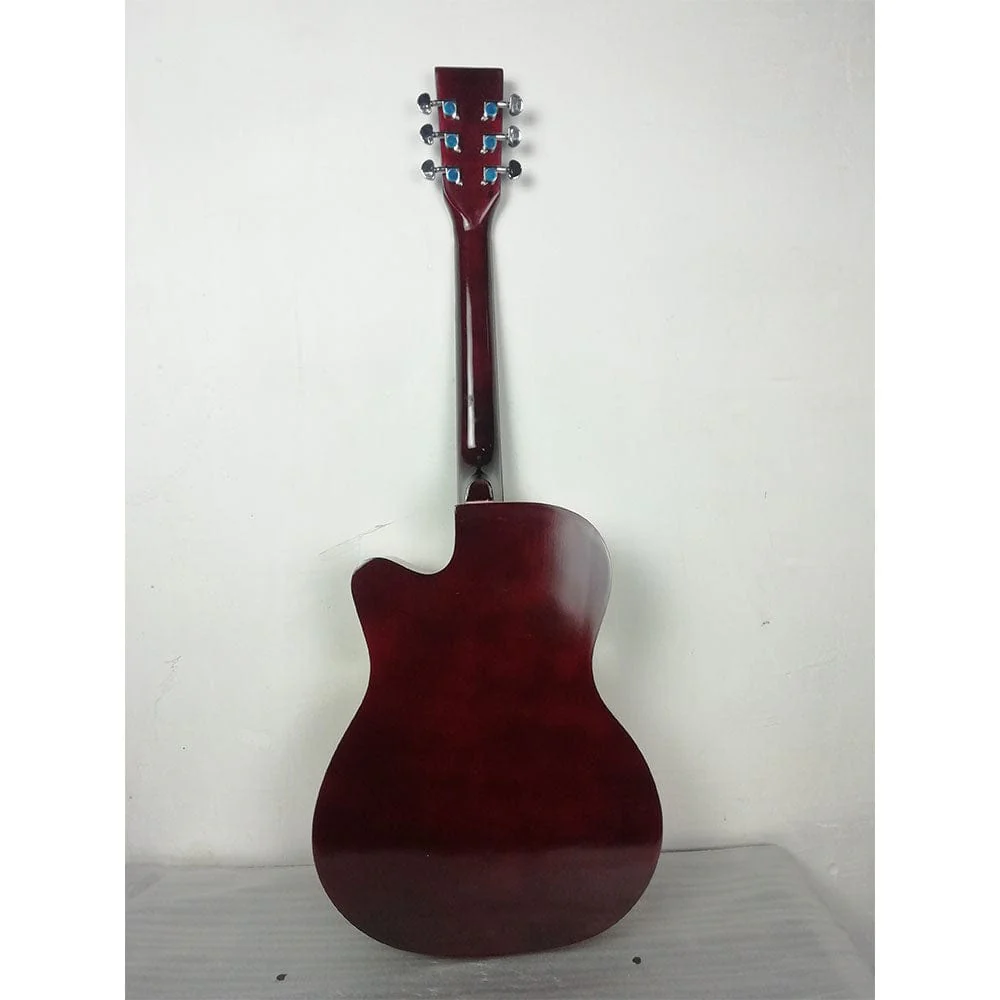 Henrix PRO 38 Inch 6 String Cutaway Acoustic Guitar - Open Box B Stock - Image 21