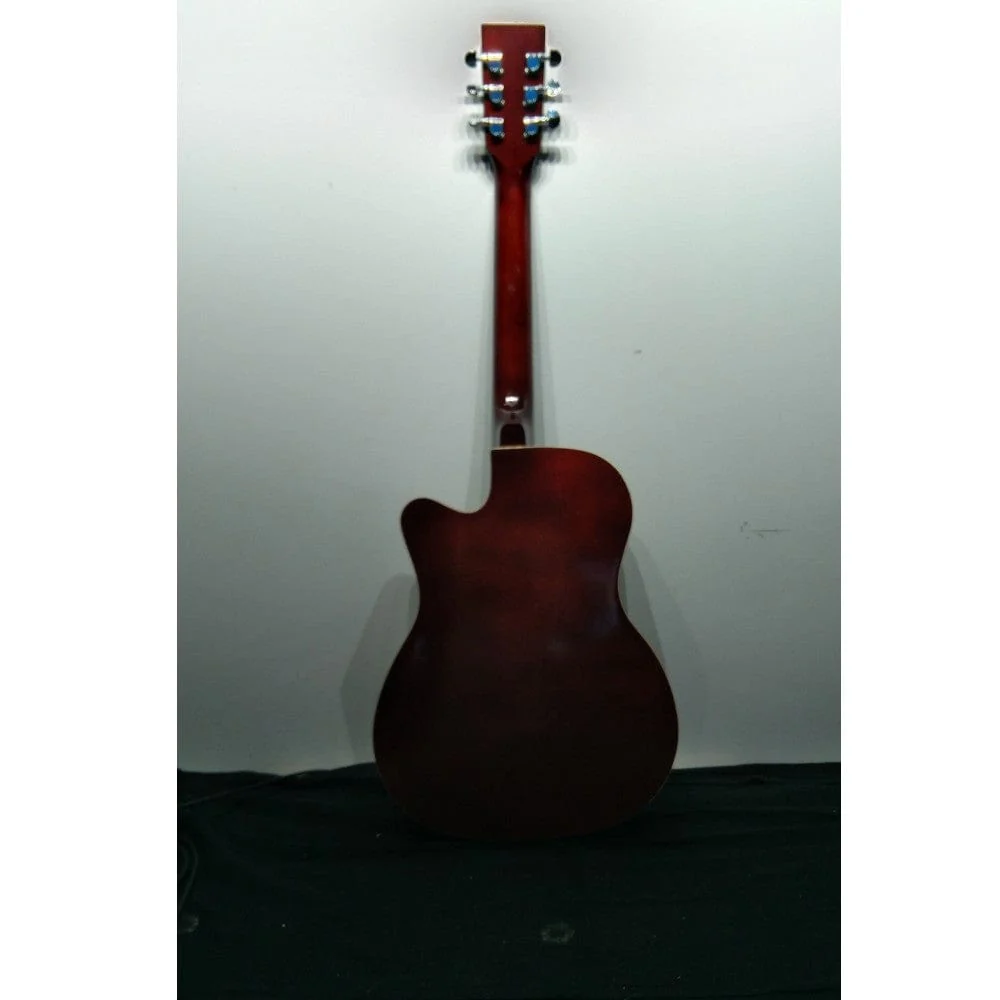 Henrix PRO 38 Inch 6 String Cutaway Acoustic Guitar - Open Box B Stock - Image 45