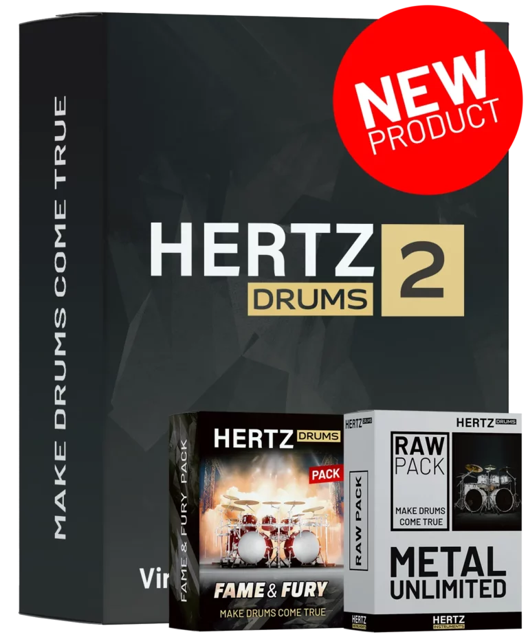 Hertz Drums Full Metal Bundle: Drum Sound Pack – Professional Audio Software & Plugin - Image 2