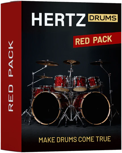 Hertz Red Pack: Drum Sound Pack – Professional Audio Software & Plugin - Image 2