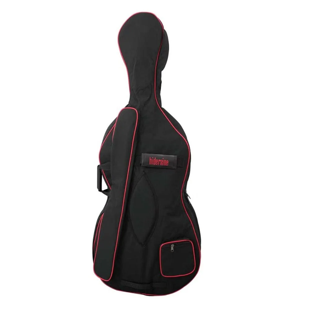 Hidersine 3182AG Full Outfit with Graphic Flame 4/4 Size Cello Vivente - Image 5