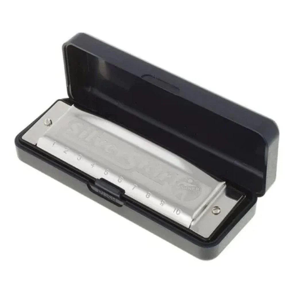 Hohner M50401X Silver Star C-Harmonica - Silver - Image 3