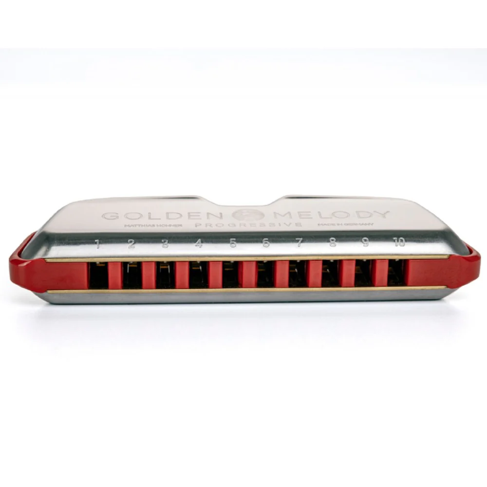 Hohner M54403X Key D Major Golden Melody Harmonica - Image 3