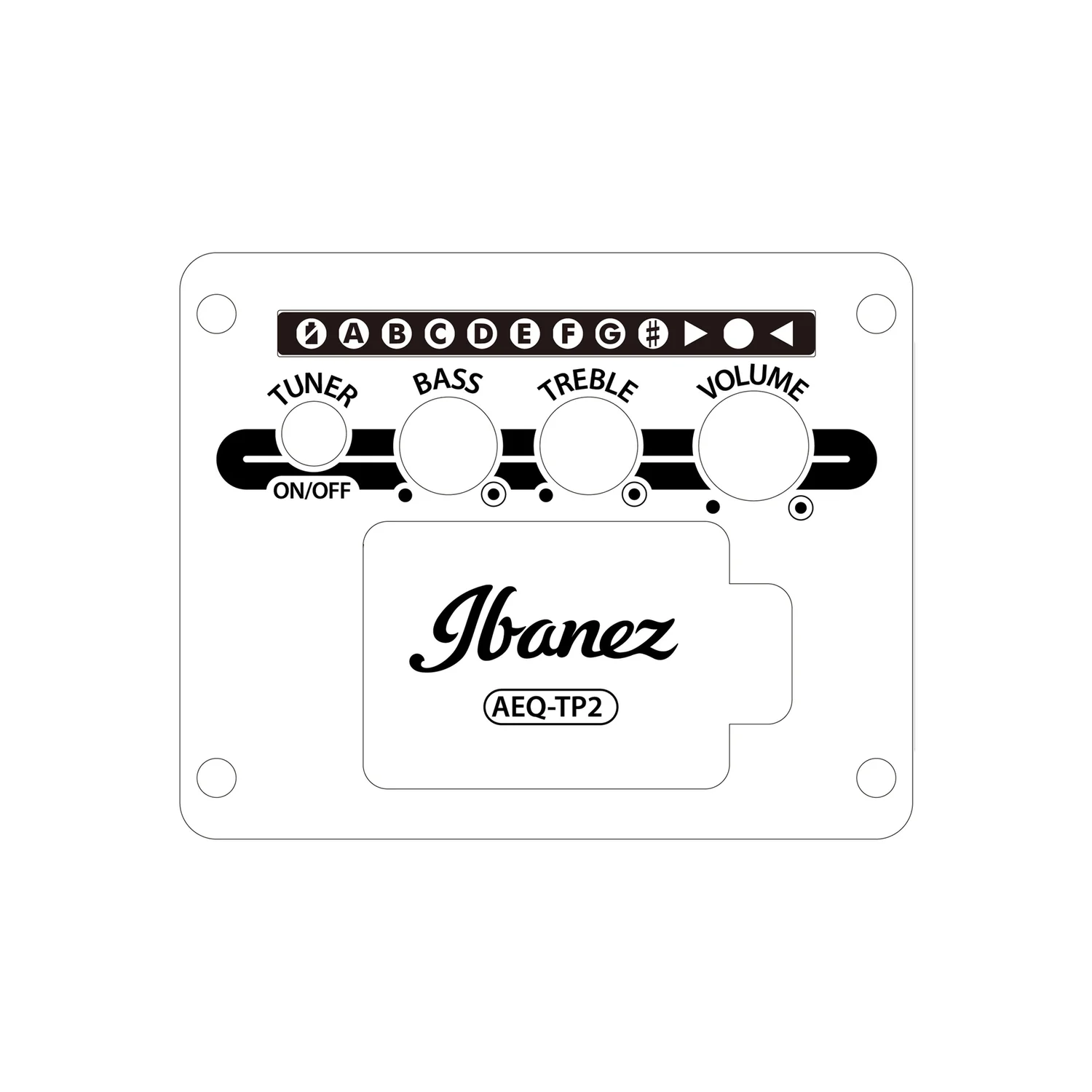 Ibanez AAM54CE Advanced Auditorium 6 String Electro Acoustic Guitar - Image 4