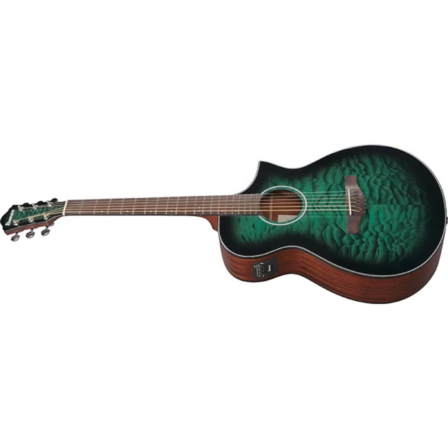 Ibanez AEWC16QA AEW 6 String Electro Acoustic Guitar - Image 4