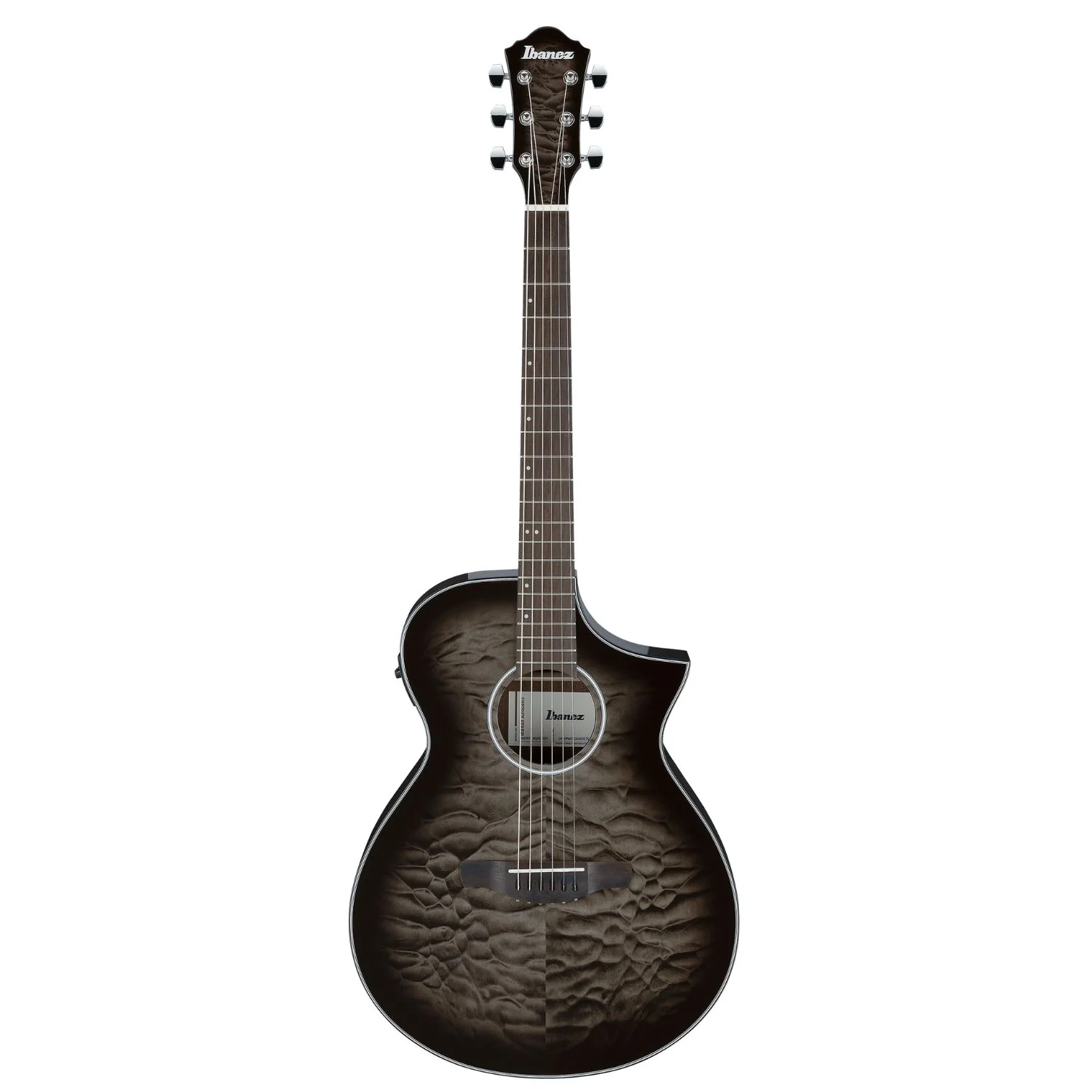Ibanez AEWC16QA AEW 6 String Electro Acoustic Guitar - Image 5