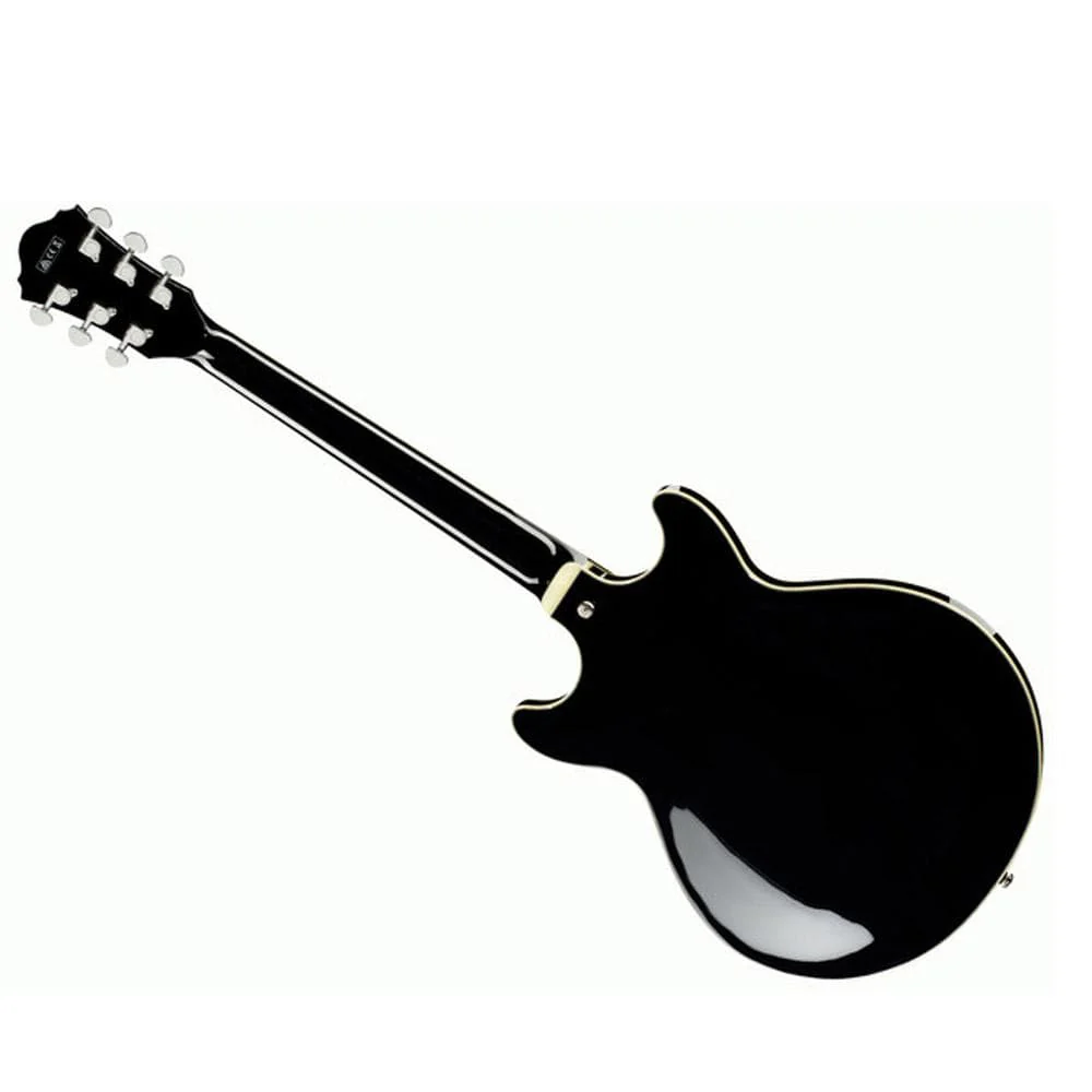 Ibanez AM Artcore Series AM73-BK Hollow Body Electric Guitar- Black - Image 3