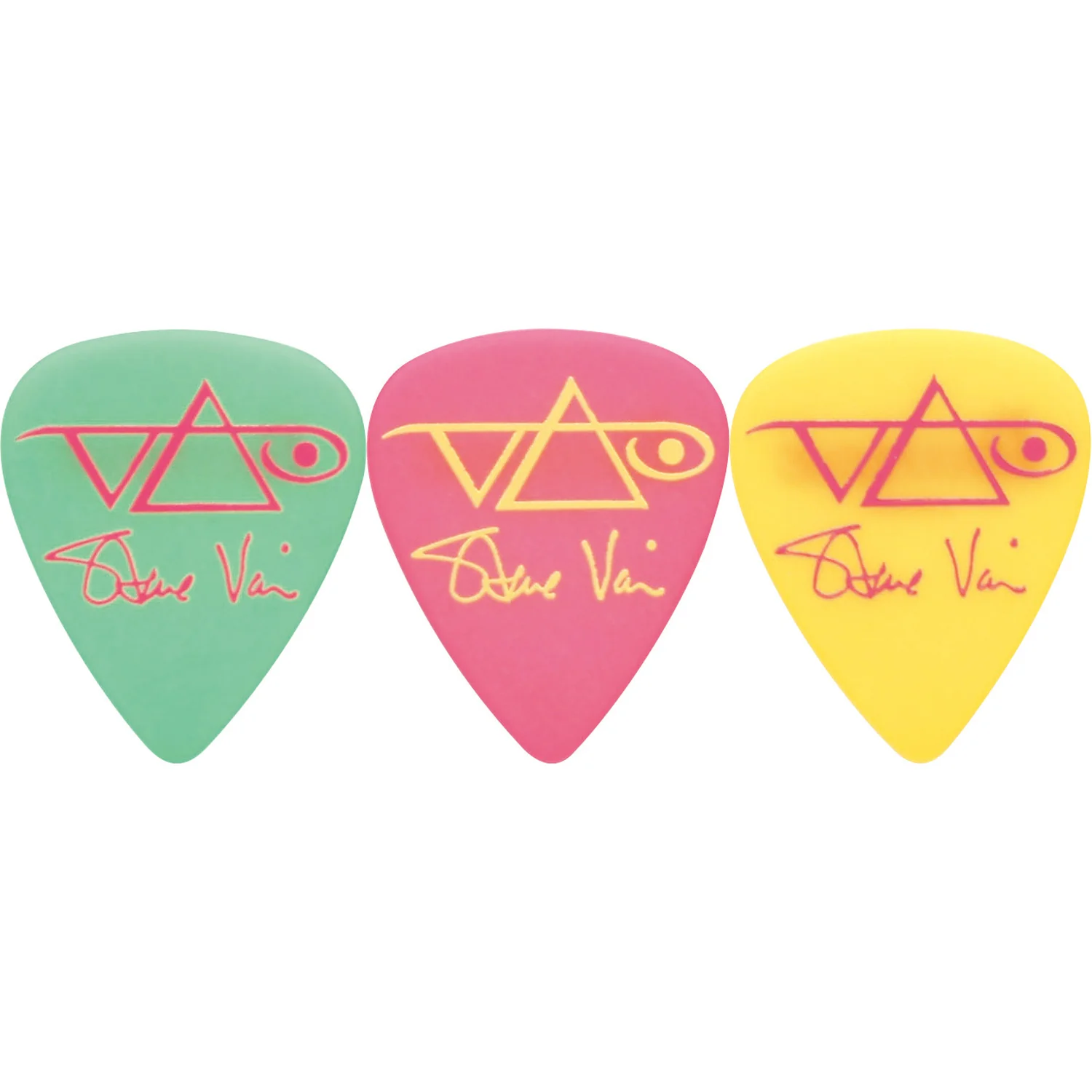 Ibanez B1000SV-GPY Steve Vai Signature Guitar Picks - Set of 3 - Image 3