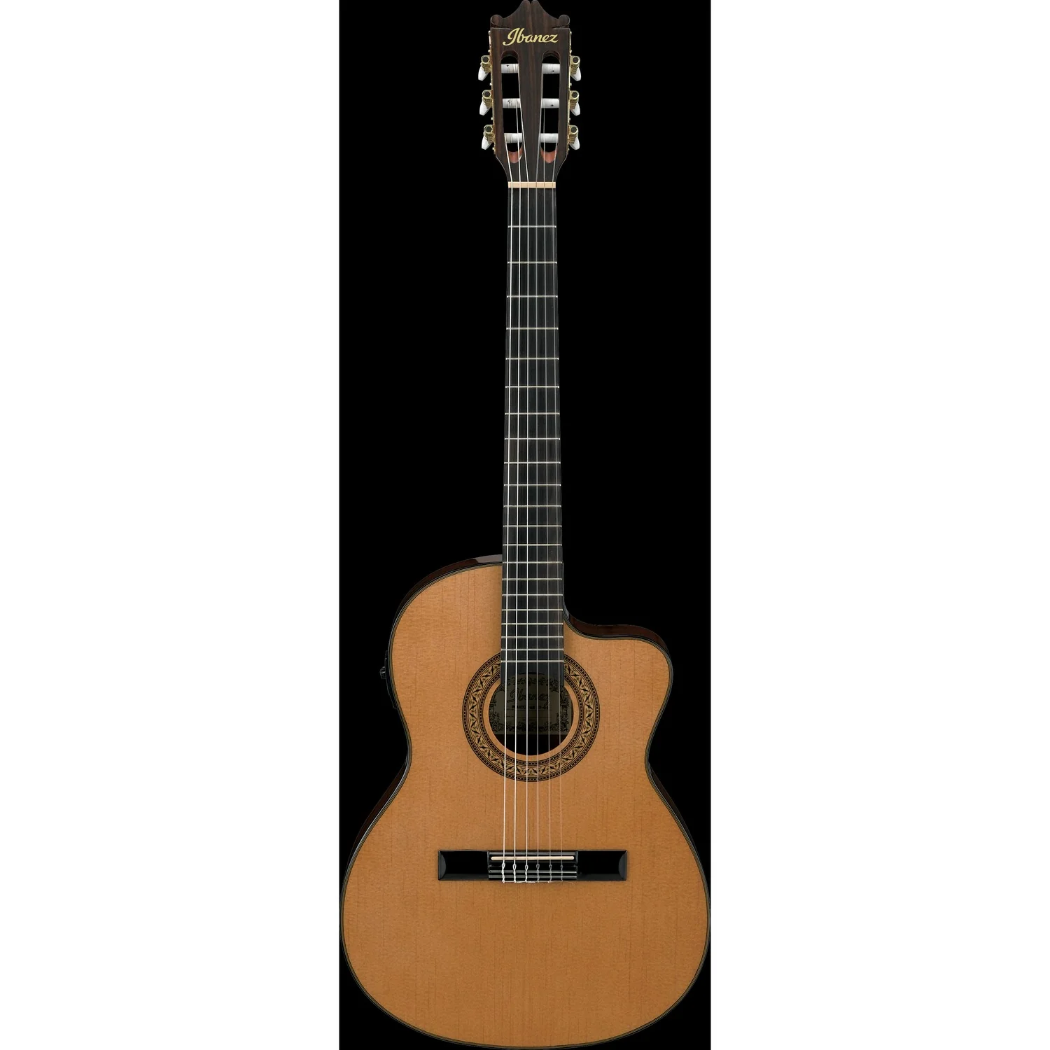 Ibanez GA5TCE Classical Series Classical Electro Acoustic Guitar - Amber - Image 2