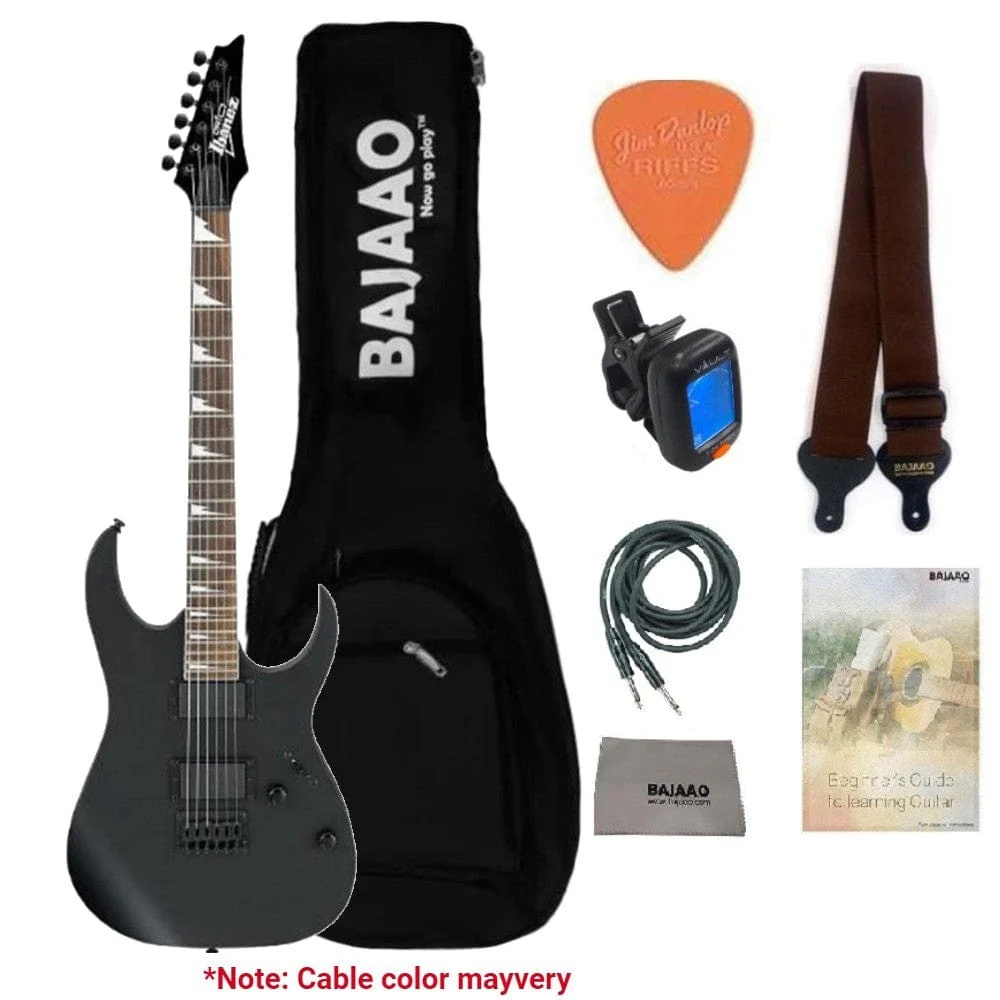 Ibanez GRG121DX RG Gio Series Electric Guitar with Gigbag, Tuner, Strap, Picks, Polishing Cloth, Cable & E-Book