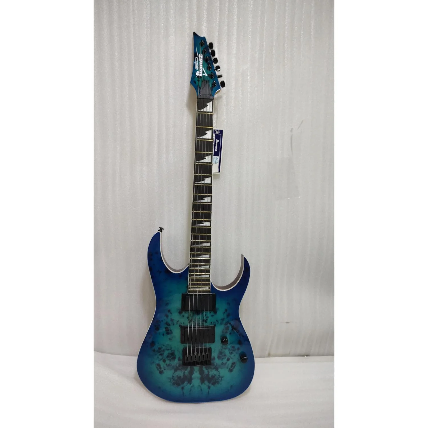 Ibanez GRGR221PA RG Gio Series Electric Guitar Aqua Burst - Open Box