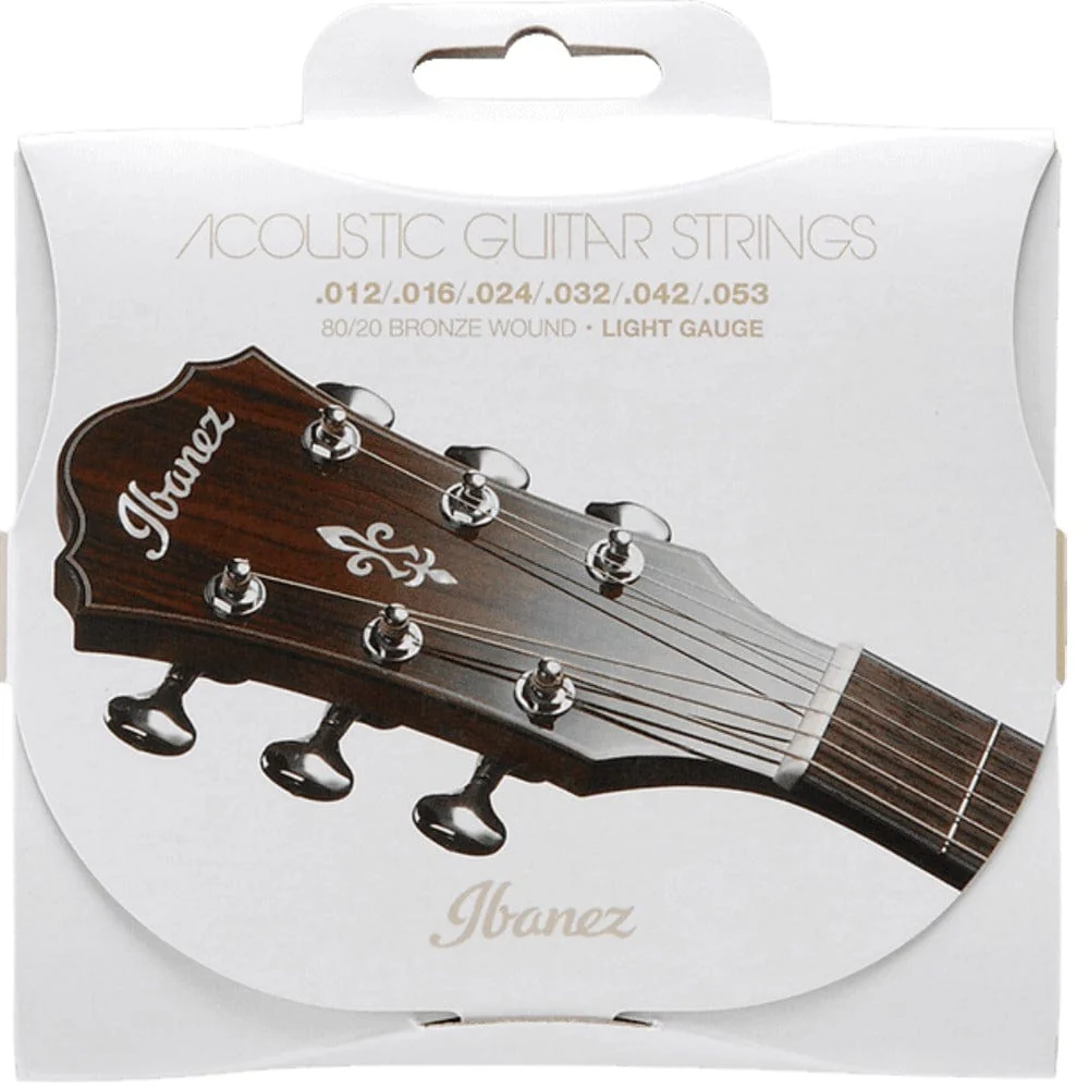 Ibanez IACS6C Acoustic Guitar Strings - 6 String, Light