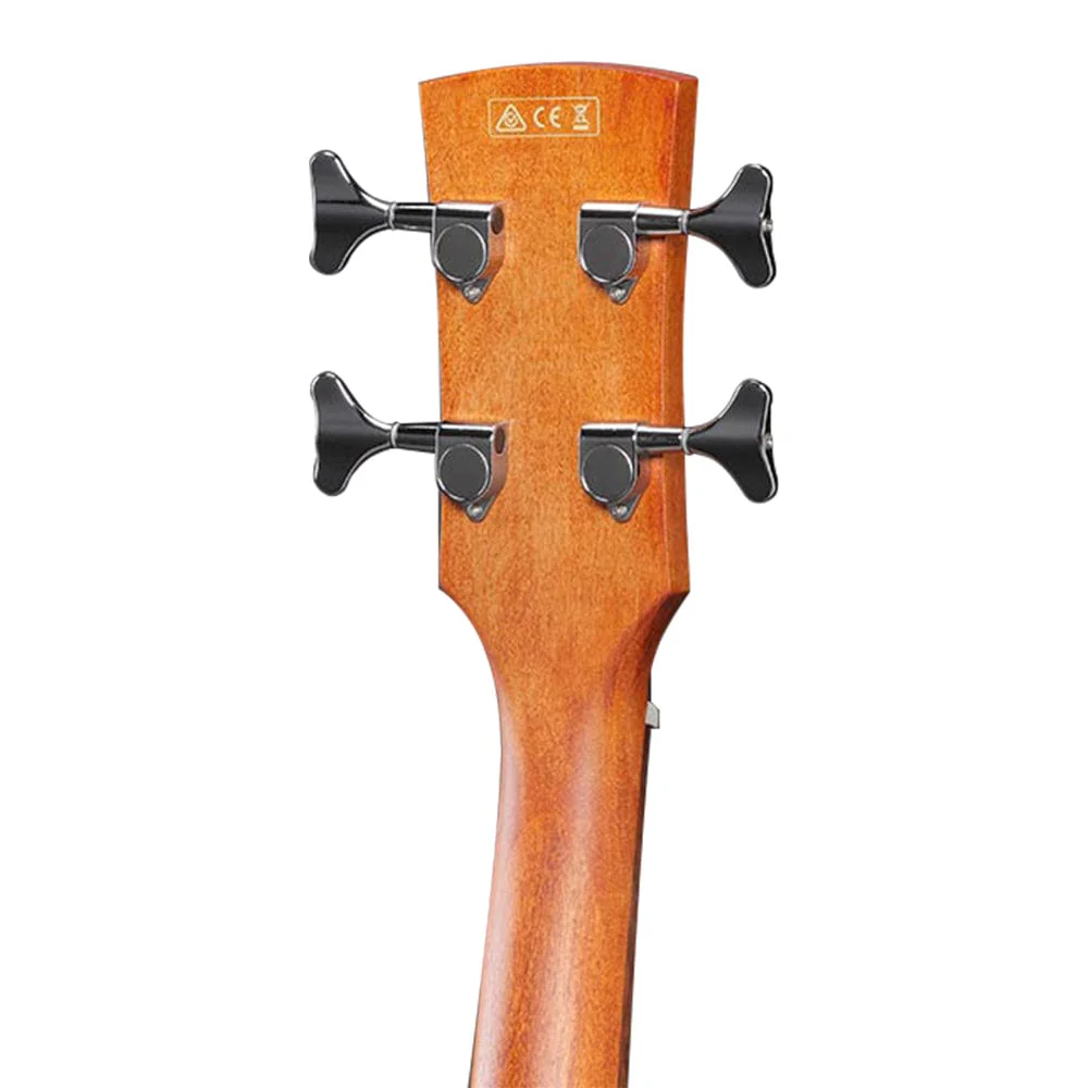 Ibanez PCBE12MH-OPN 4 String Acoustic Bass Guitar - Open Pore Natural - Image 5