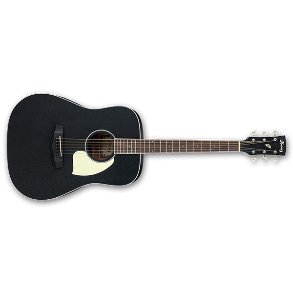 Ibanez PF14-WK Dreadnought Acoustic Guitar - Weathered Black Open Pore