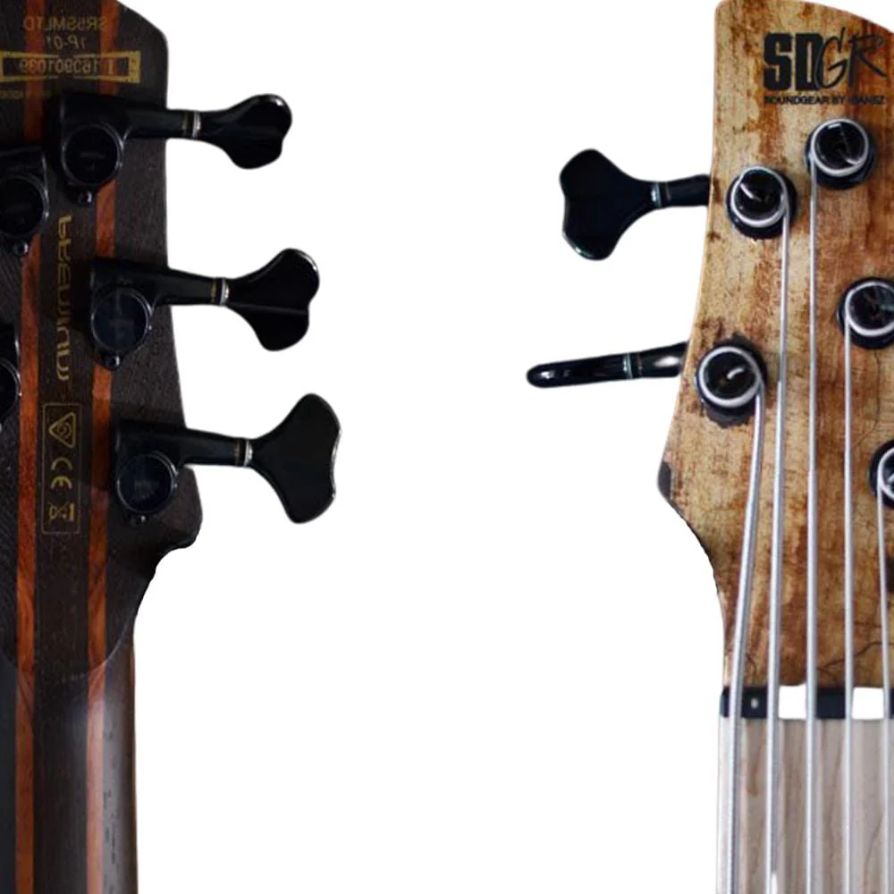 Ibanez SR5 SMLTD 5 String Limited Edition Bass Guitar - Natural Flat - Image 13