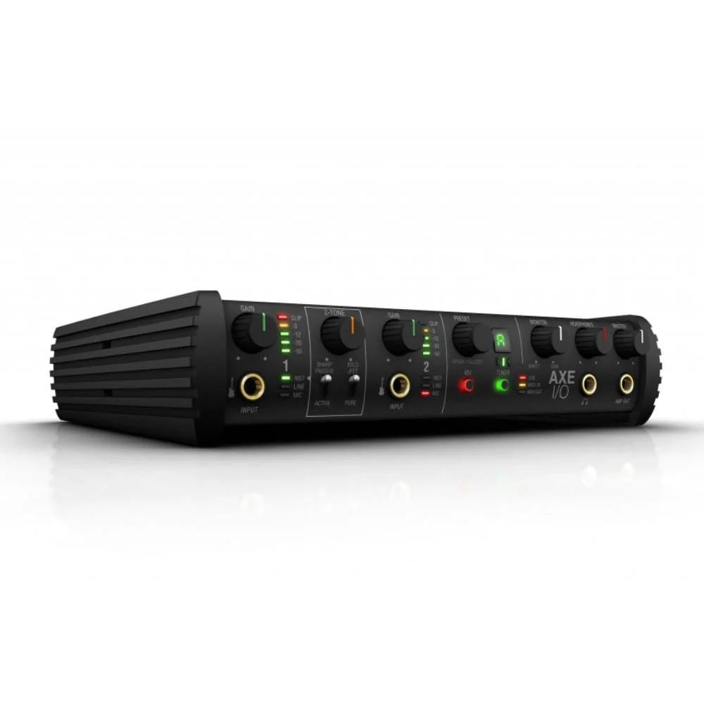 IK Multimedia AXE I/O Premium Audio Interface with Advanced Guitar Tone Shaping
