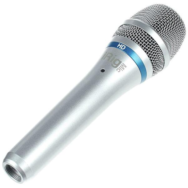 IK Multimedia iRig Mic HD Handheld USB iOS Microphone - Silver