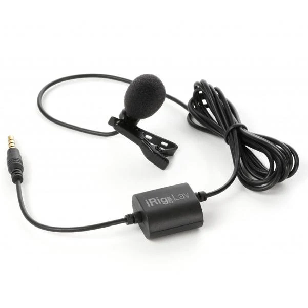 IK Multimedia iRig Mic Lav Lavalier Microphone for mobile devices