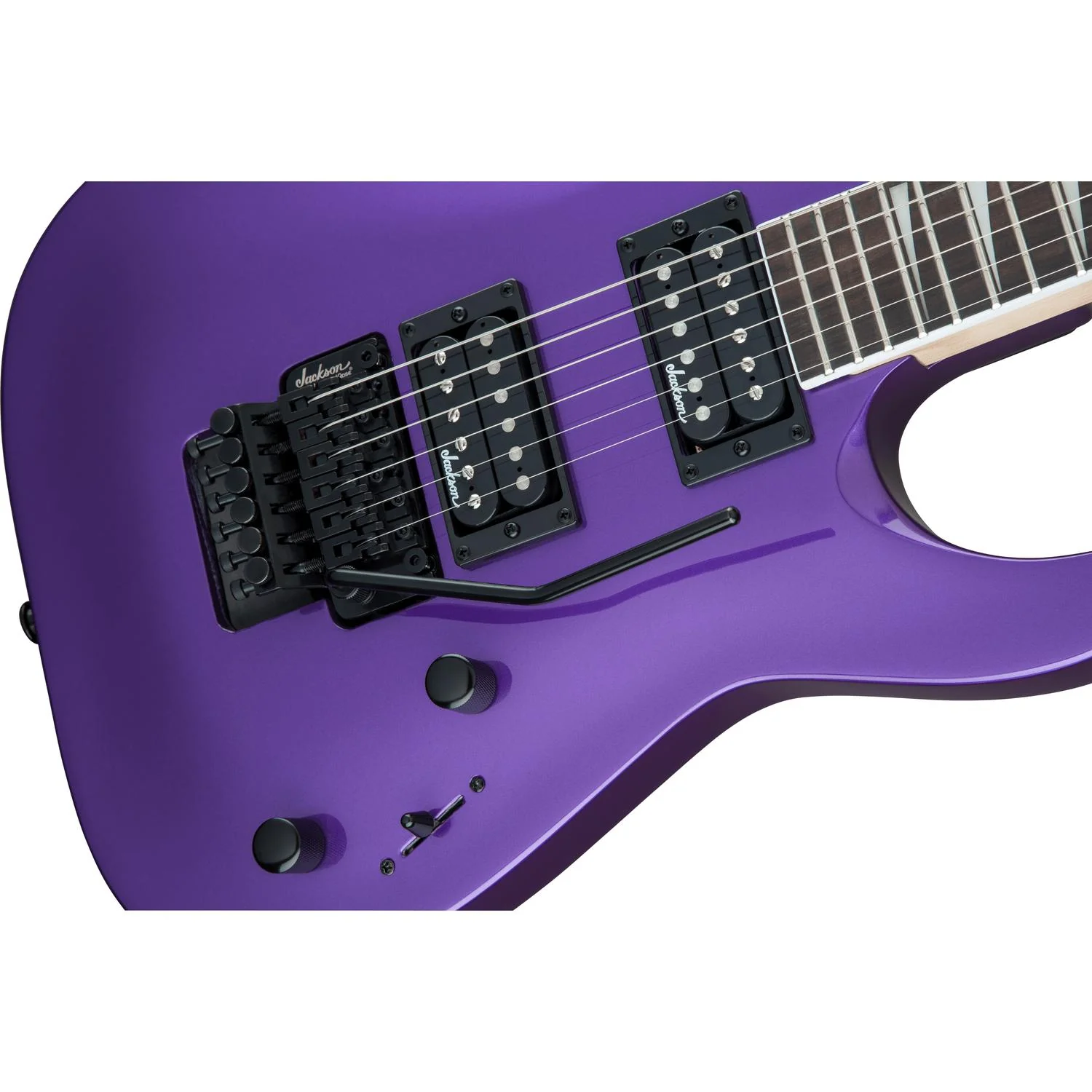 Jackson JS32 DKA Dinky Arch Top Electric Guitar - Pavo Purple - Image 6