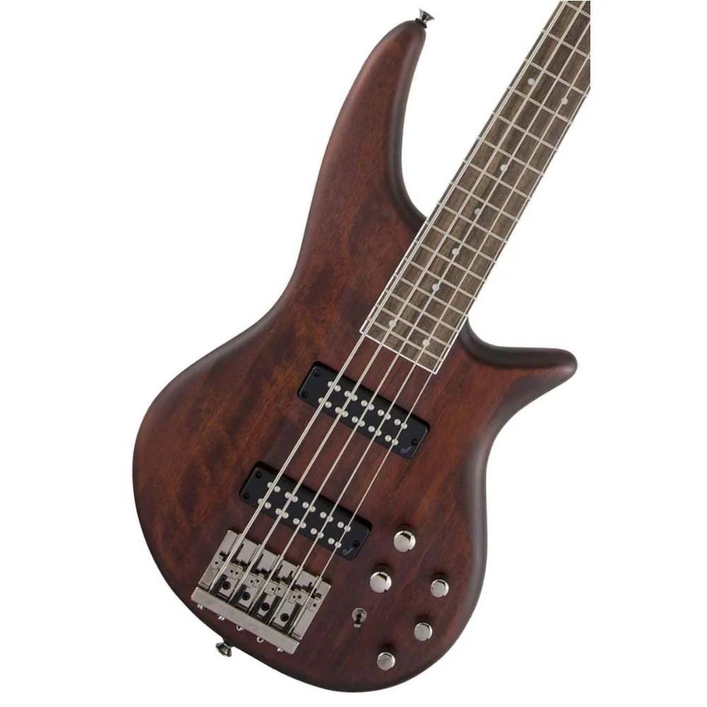 Jackson JS3V Spectra 5-String Bass Guitar - Walnut Stain - Image 2
