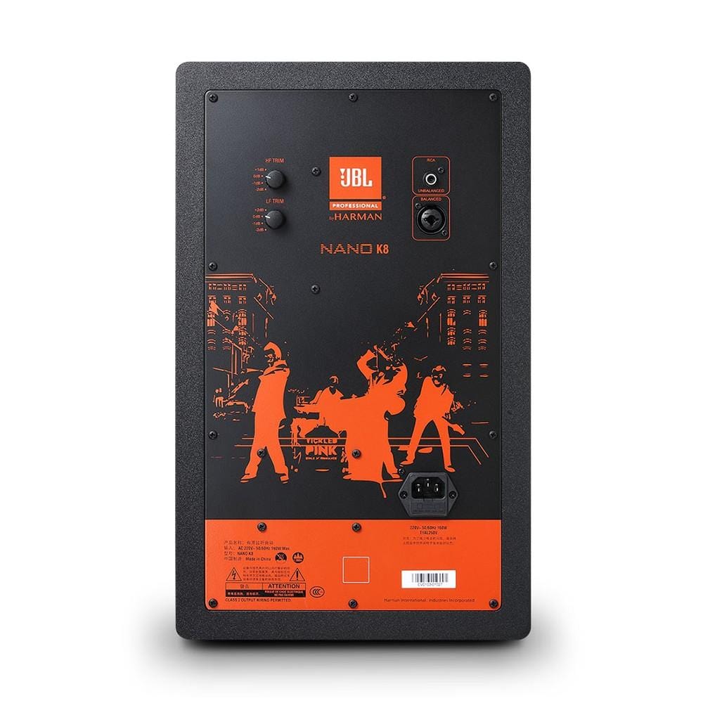 JBL Nano K8 8-Inch Full Range Powered Reference Monitor Speaker Single - Black - Image 3