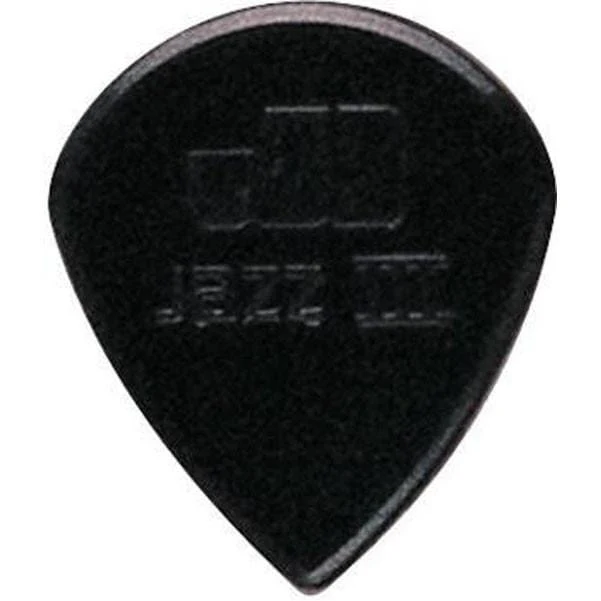 Dunlop 47R3S Jazz III Stiffo Nylon Guitar Pick- Pack of 6 - Image 2