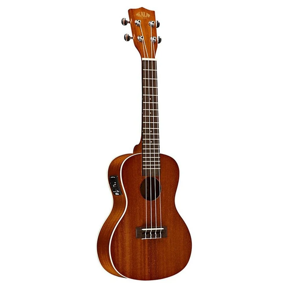 Kala KA-CE Satin Mahogany Concert Ukulele With Bajaao UB-S Gig Bag - Image 2