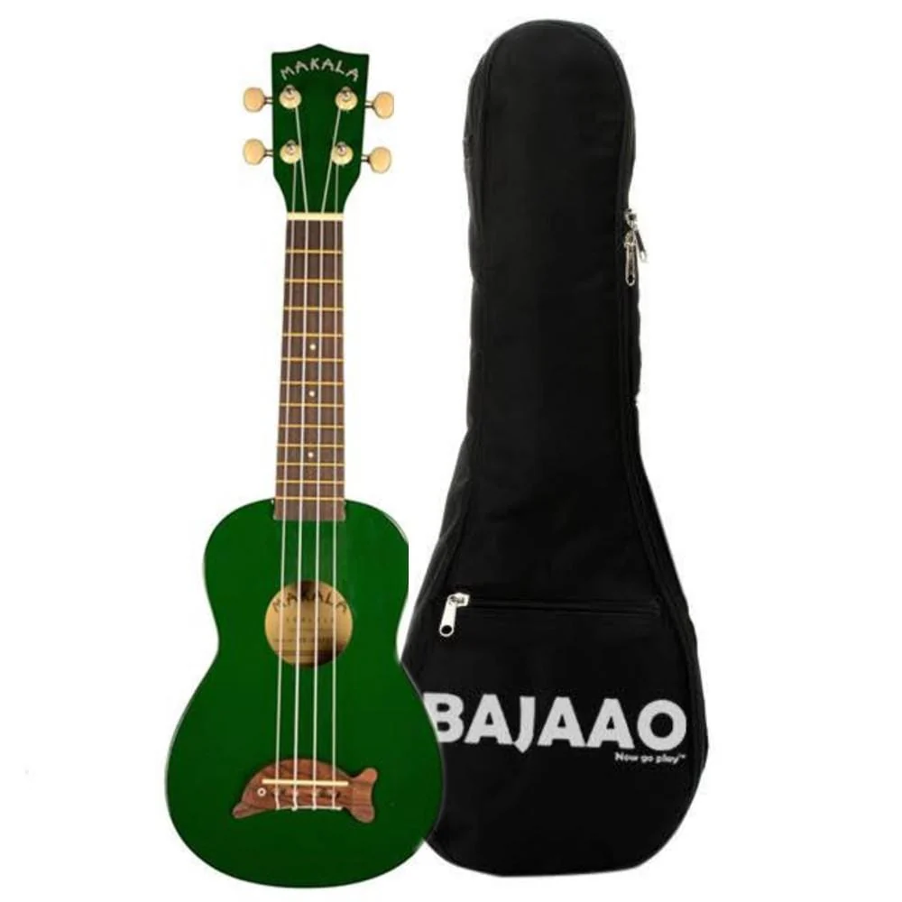 Kala MK-SD Makala Soprano Ukulele With Bajaao UB-S Gig Bag