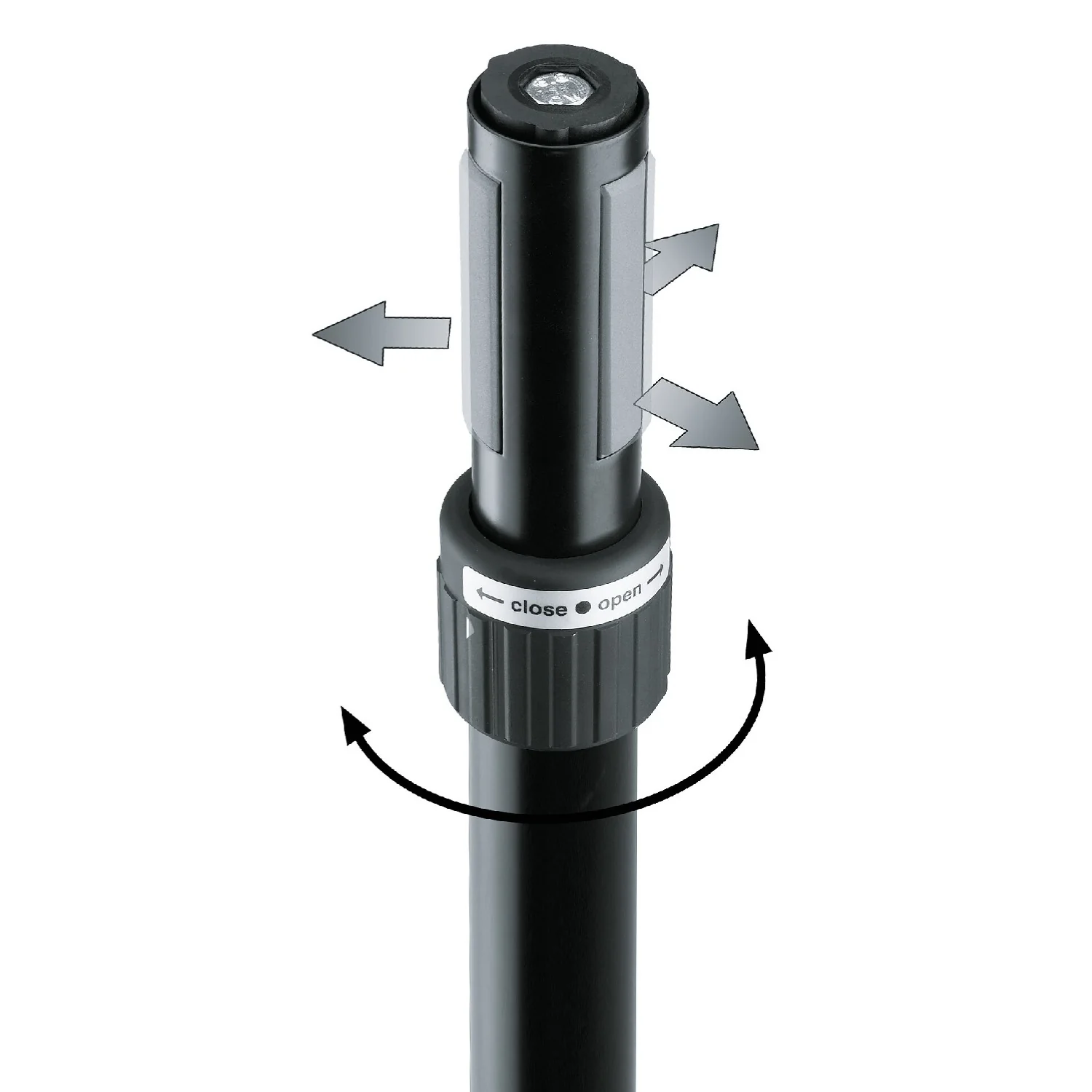 Konig & Meyer 21447-000-55 Distance Rod with Ring Lock - Image 2