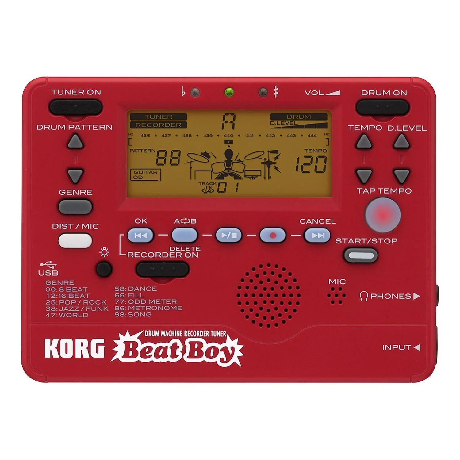Korg Beat Boy - Tuner/Metronome