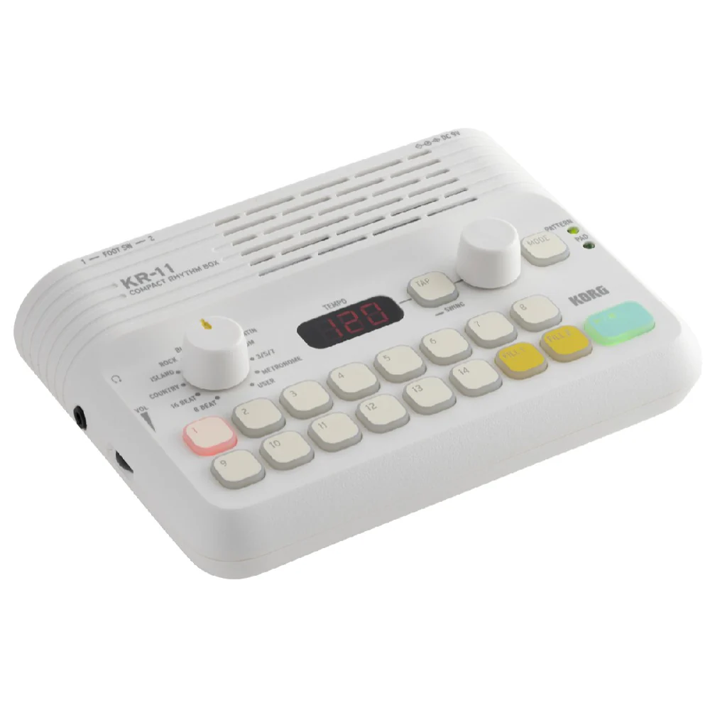 Korg KR-11 Compact Rhythm Box Electronic Drum Machine - Image 3