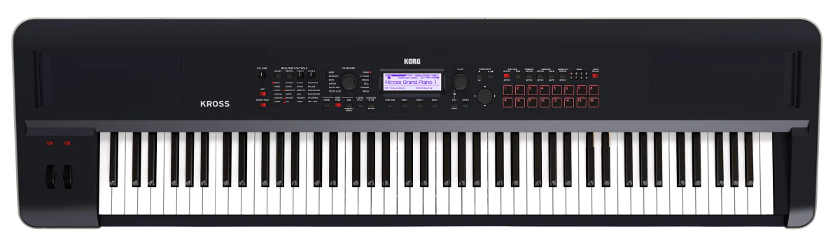 Korg KROSS2 88-Key Keyboard Synthesizer Workstation with SD Card