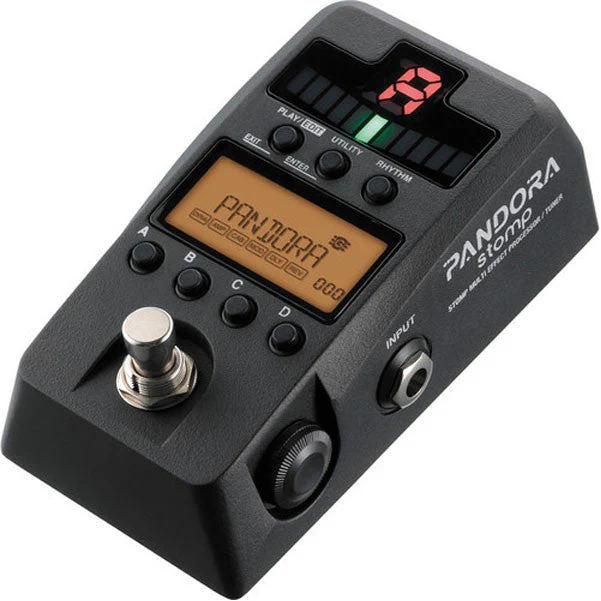 Korg Pandora Stomp Multi-Effect Processor and Tuner (Black)