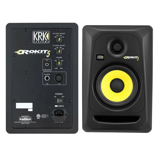 Studio Monitor Speakers, KRK Rokit 5 G3, 2-way Powered - Image 2