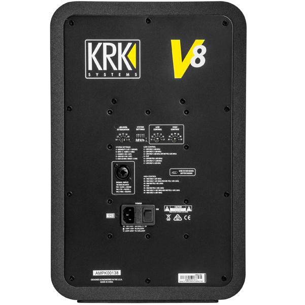 KRK Systems V8S4 8-inch Nearfield Active Studio Monitor - Single - Image 2