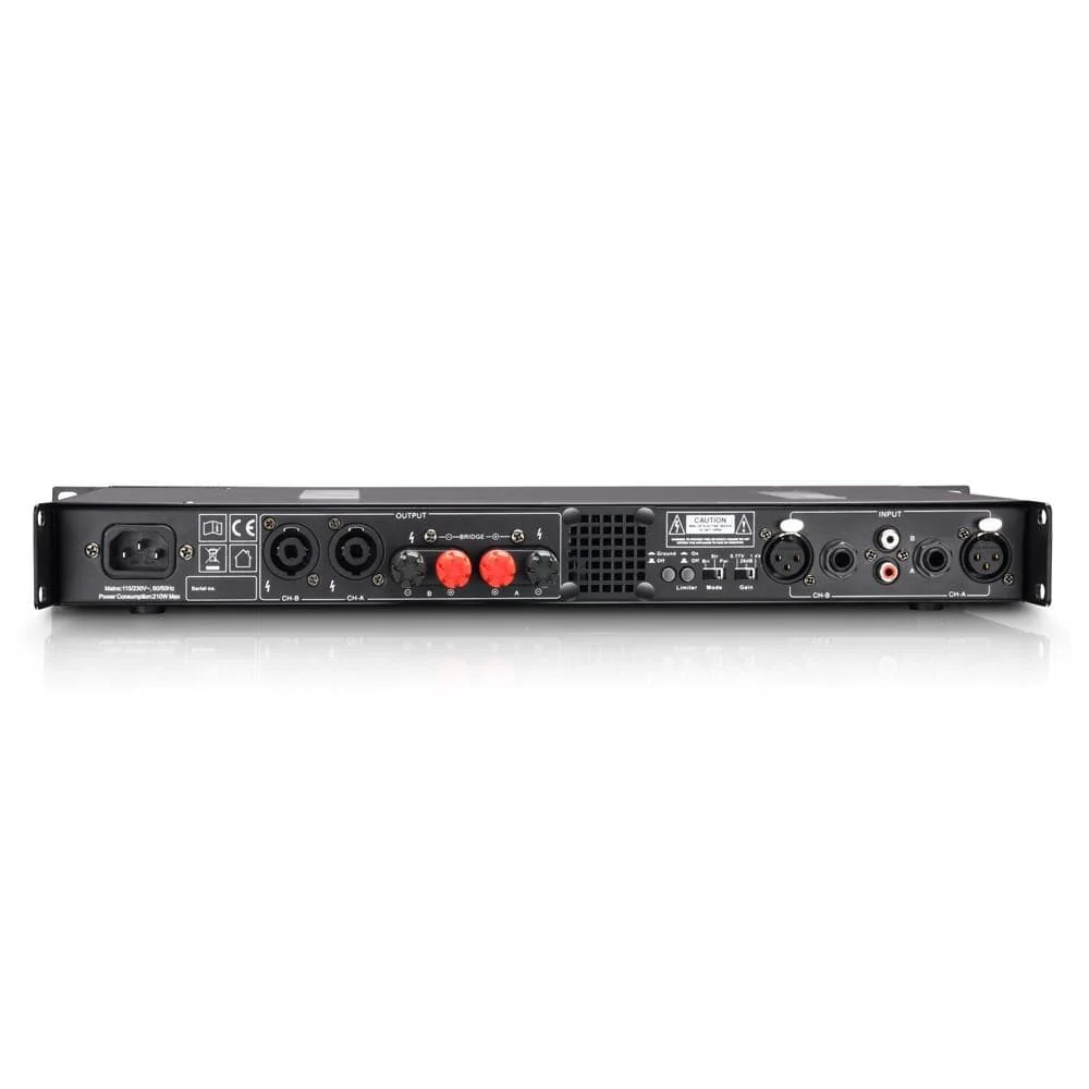 Ld System Class D 2 x 100 W 4 Ohms Pa Power Amplifier - Image 6